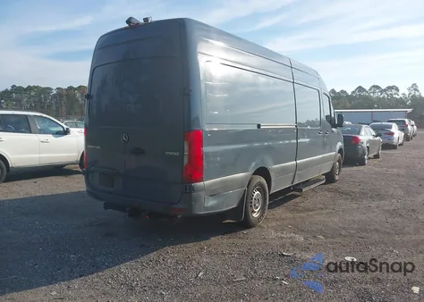 2019 Mercedes-Benz Sprinter 2500 High Roof V6 z USA, uszkodzony, nr VIN WD4PF1CD8KP151783